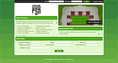 Desktop Screenshot of pitchsidemanager.com